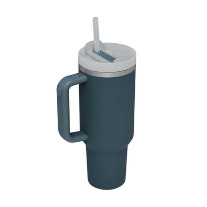 40 Oz Insulated Tumbler With Straw