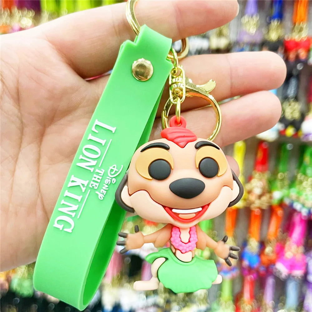 Disney Stitch Keychain - Cute Lilo & Stitch Keyrings, Durable Anime Keychains for Women Men Kids, Multi-Color Gift