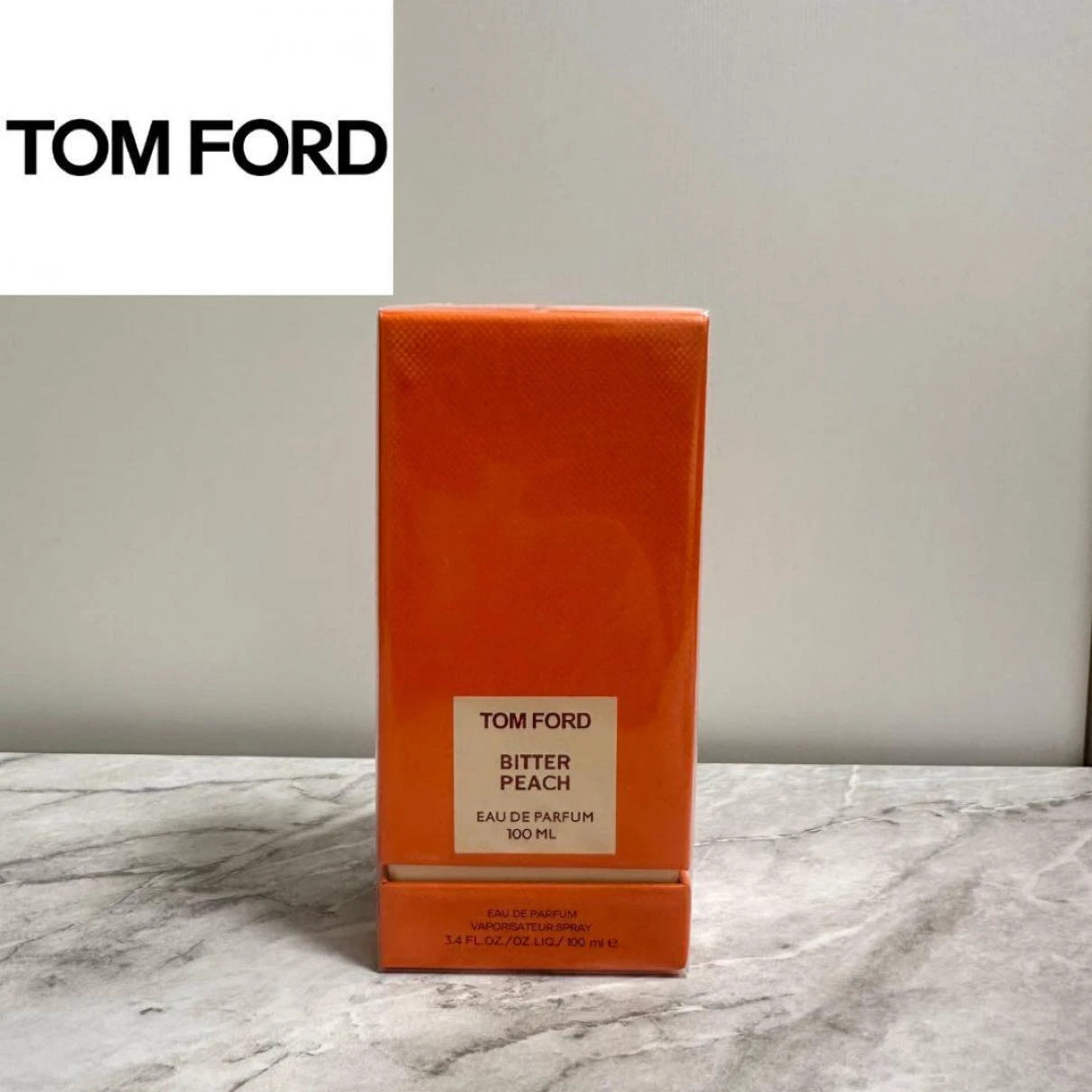 Tom Ford Bitter Peach Eau de Parfum 100ml (3.4 oz) Unisex Luxury Fruity Floral Perfume Spray | Long Lasting Signature Scent