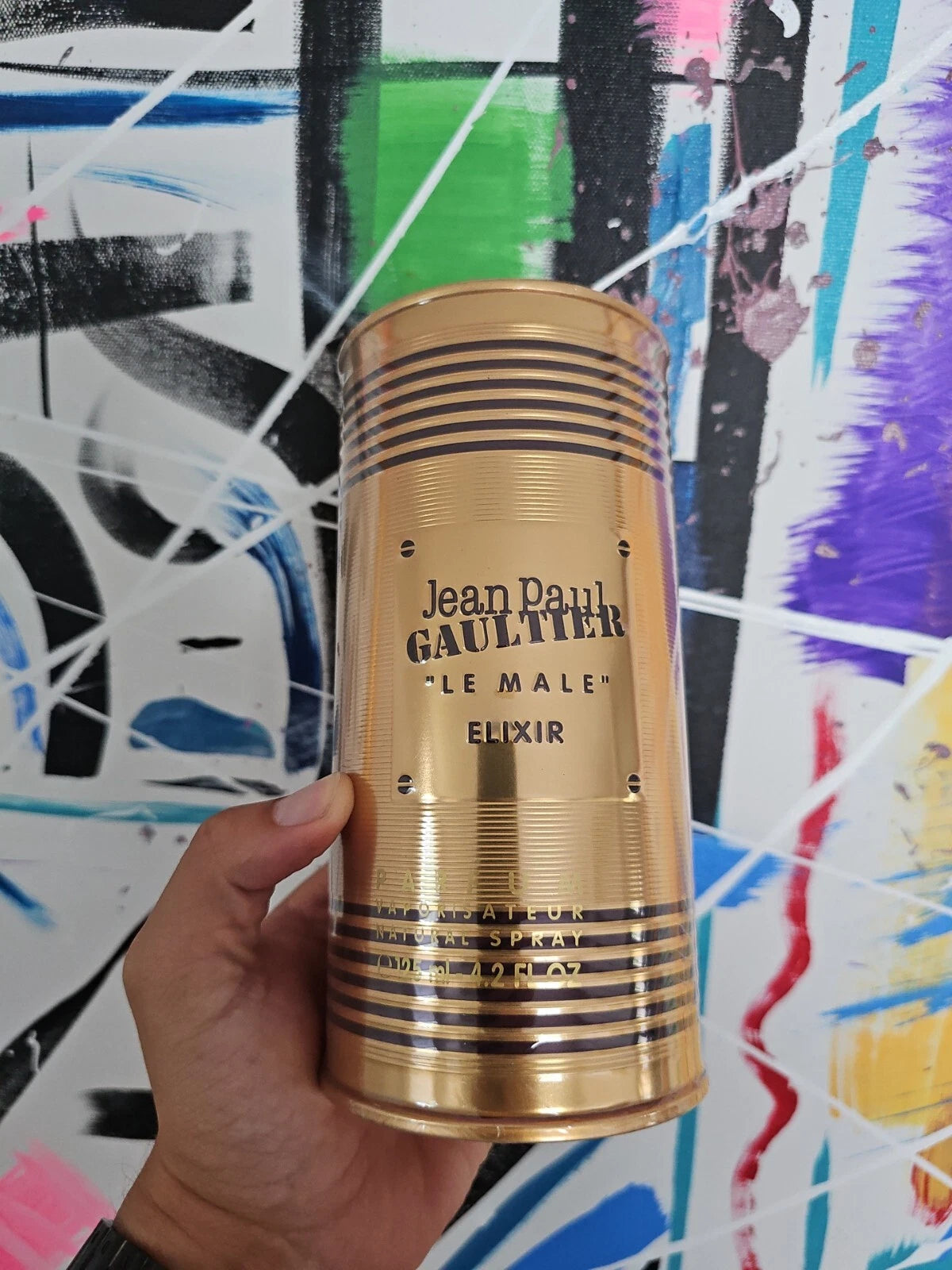Jean Paul Gaultier Le Male Elixir Parfum 125ml (4.2 oz) Spray Men Luxury Intense Fragrance | Long Lasting 2023 Edition